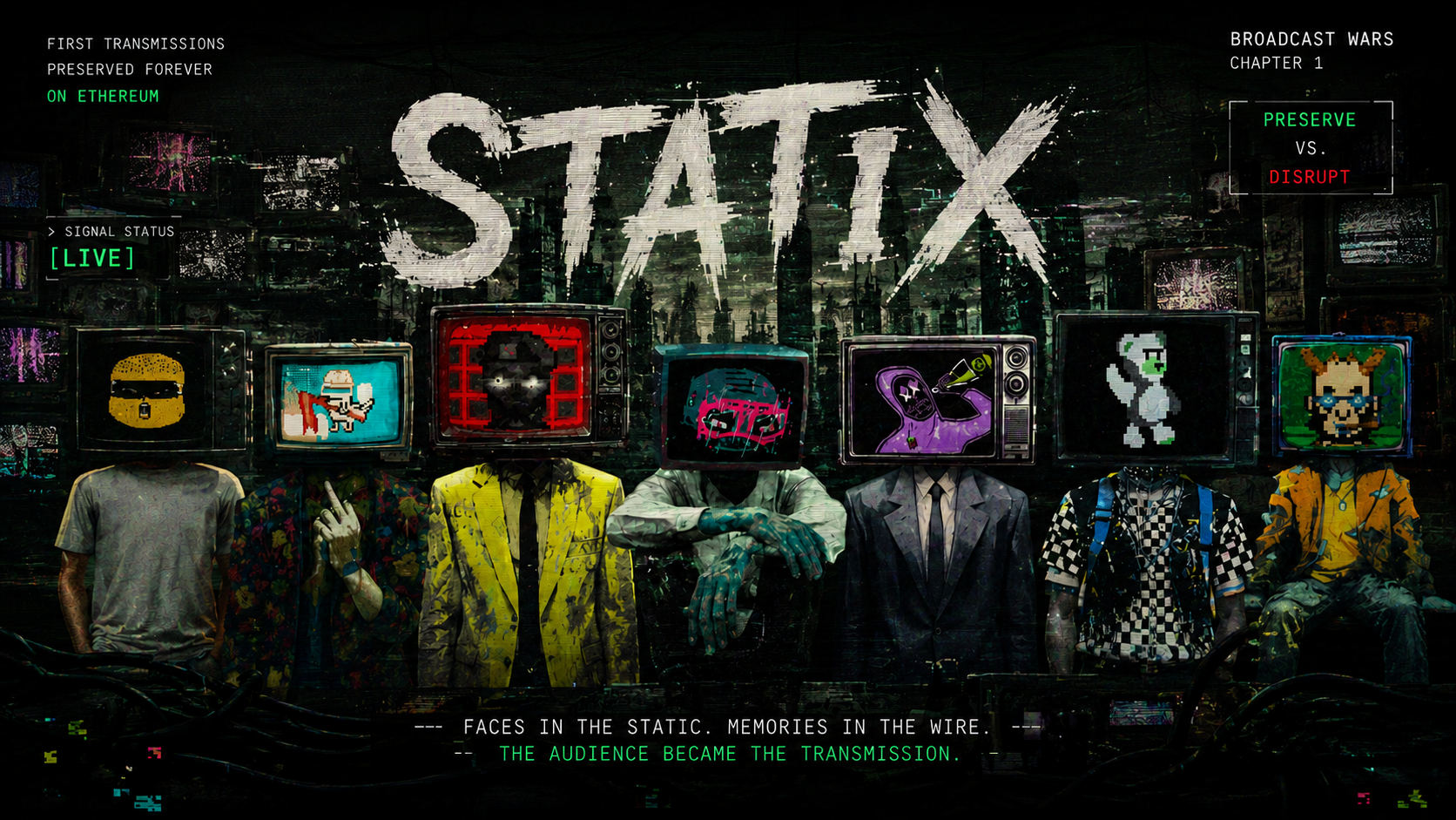 STATIX Broadcast Wars hero artwork